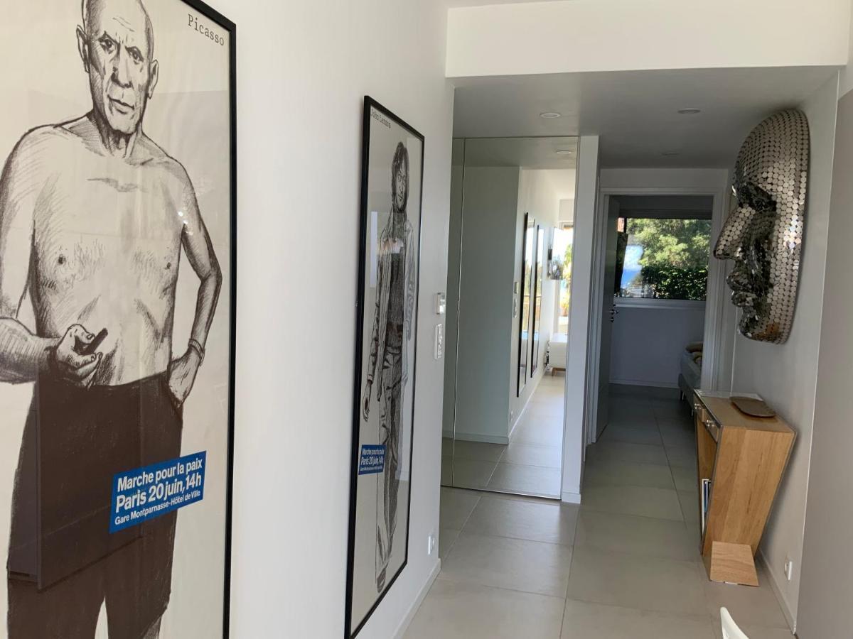Appartement 2 Chambres Vue Mer Panoramique, Proche Croisette Cannes 발로리스 외부 사진