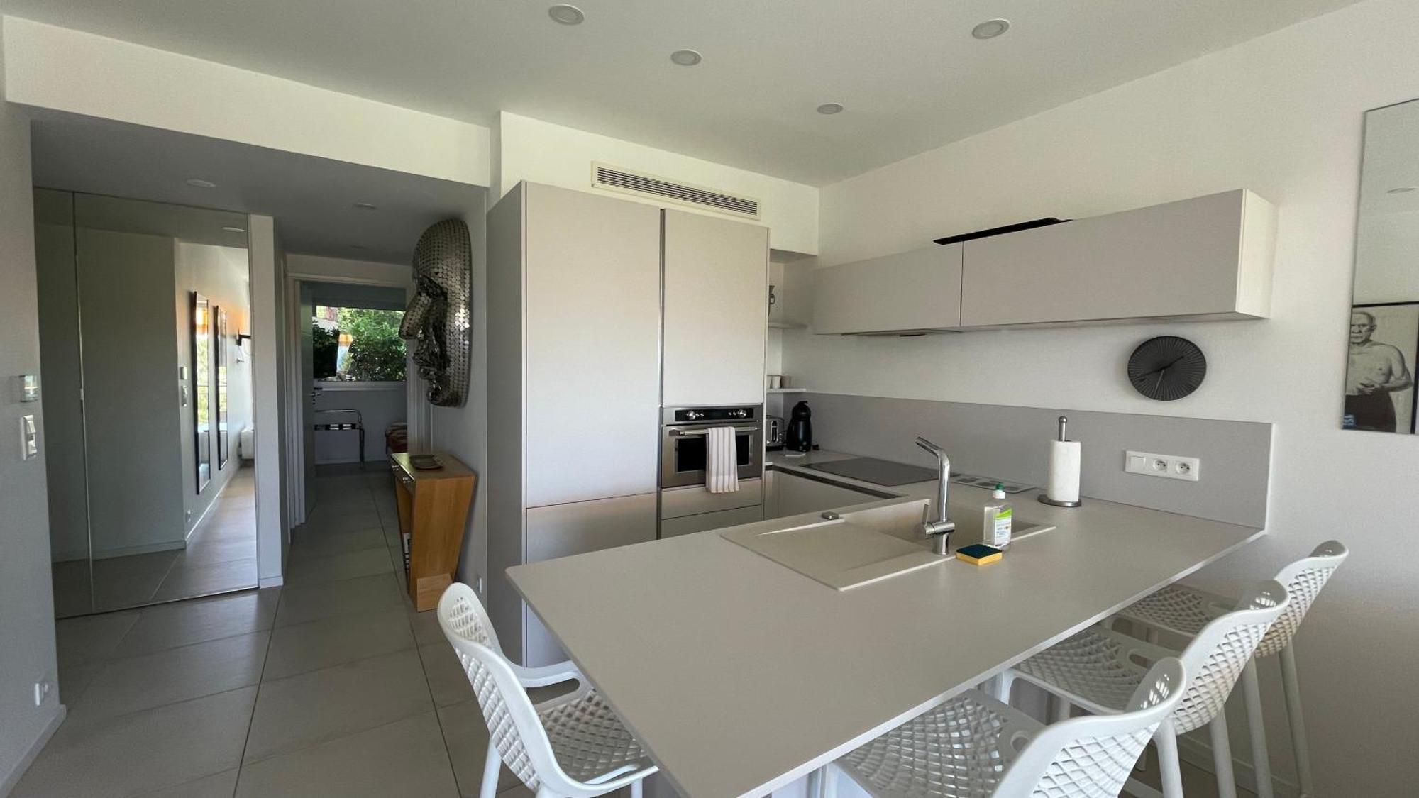 Appartement 2 Chambres Vue Mer Panoramique, Proche Croisette Cannes 발로리스 외부 사진